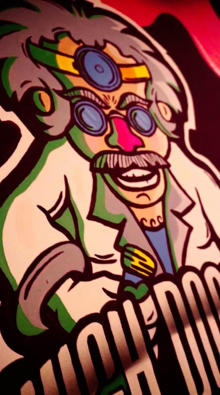 Video-Preview-Poster des The High Doctor CSC in Alicante mit Doktor-Logo.